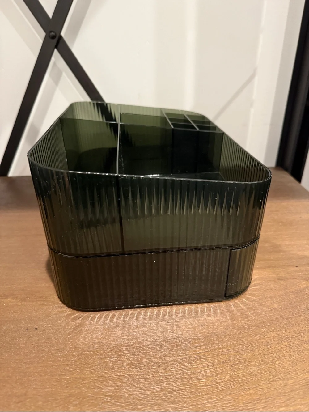 Multi-Compartment Makeup Organizer